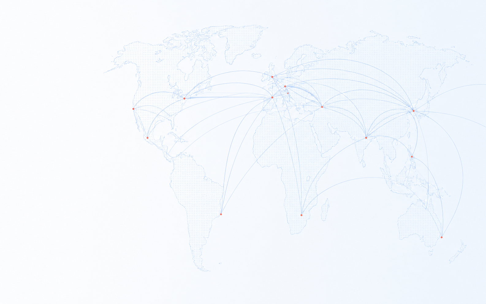 Global regulatory coverage map